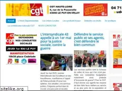 Sites similar to cgt43.fr