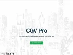 Sites similar to cgv-pro.fr