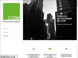 Sites similar to cgw-law.de