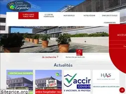 Sites similar to ch-carpentras.fr