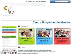 Sites similar to ch-mauriac.fr