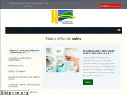 Sites similar to ch-sudgironde.fr