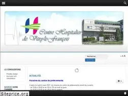 Sites similar to ch-vitrylefrancois.fr