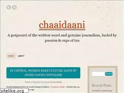 Sites similar to chaaidaani.wordpress.com