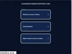 Sites similar to chabadstudentcenter.com