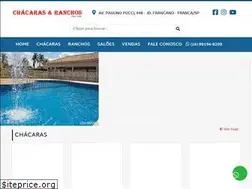 Sites similar to chacaraseranchos.com.br