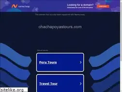 Sites similar to chachapoyastours.com