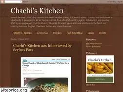 Sites similar to chachiskitchen.blogspot.com