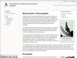 Sites similar to chacopedia.org