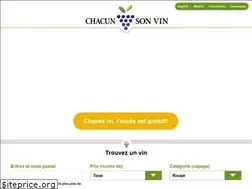 Sites similar to chacunsonvin.com