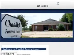 Sites similar to chaddickfuneralhome.com