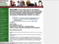 Sites similar to chadevanswronglyconvicted.org