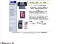 Sites similar to chadpak.com
