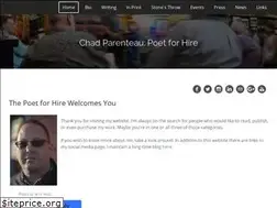 Sites similar to chadparenteaupoetforhire.com