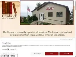 Sites similar to chadwicklibrary.org