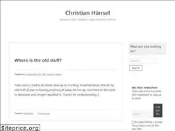Sites similar to chaensel.de