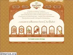 Sites similar to chai-baba.de
