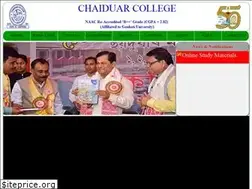 Sites similar to chaiduarcollege.org
