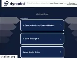 Sites similar to chaindaily.cc