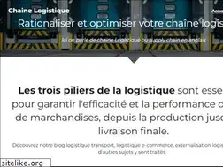 Sites similar to chainelogistique.com