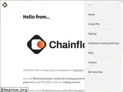 Sites similar to chainflow.io