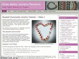 Sites similar to chainmaillejewelrypatterns.com