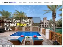 Sites similar to chainofhotels.com