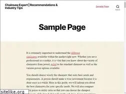 Sites similar to chainsawexpert.com