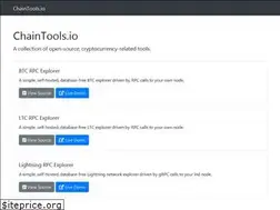 Sites similar to chaintools.io