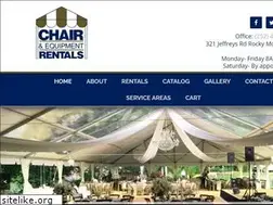 Sites similar to chairandequipmentrentals.com