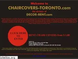 Sites similar to chaircovers-toronto.com