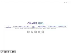Sites similar to chaire-idis.fr