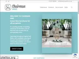 Sites similar to chairmanhire.com