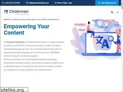 Sites similar to chairmantrans.com
