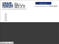 Sites similar to chairrental.biz