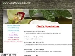 Sites similar to chaithaicuisine.com
