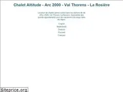 Sites similar to chalet-altitude.com