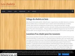 Sites similar to chaletgadeo.com