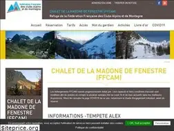 Sites similar to chaletmadonedefenestre.ffcam.fr