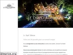 Sites similar to chaletrobinson.be