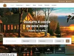 Sites similar to chaletsalouerenboisrond.com