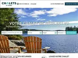 Sites similar to chaletsauquebec.com
