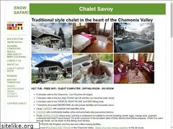 Sites similar to chaletsavoy.com