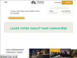 Sites similar to chaletslanaudiere.ca