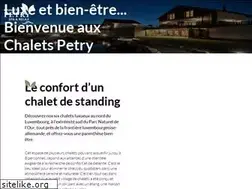 Sites similar to chaletspetryspa.lu