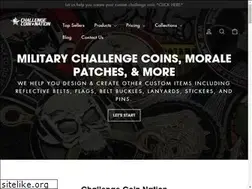 Sites similar to challengecoinnation.com