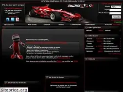 Sites similar to challengef1.com
