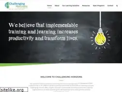 Sites similar to challenginghorizon.com