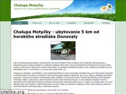 Sites similar to chalupamotycky.sk