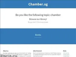 Sites similar to chamber.sg